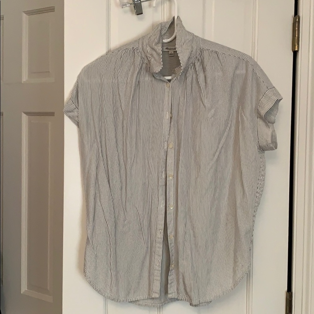 Madewell short sleeved button down